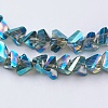 Electroplate Glass Beads Strands EGLA-J145-4mm-FR01-3
