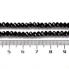 Natural Black Spinel Beads Strands G-E560-Q05-3