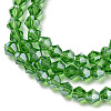 Transparent Electroplate Glass Beads Strands LS-EGLA-A039-T2mm-A03-3
