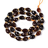 Natural Orange Garnet Beads Strands G-N342-35-8x6-05-3