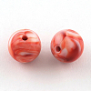 Opaque Acrylic Beads SACR-R853-10mm-201-2