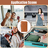 Rectangle PU Leather Travel Passport Wallet Cover AJEW-WH20096-52A-7