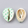 Printed Cowrie Shell Beads SHEL-S274-02C-2