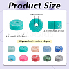 200Pcs 10 Colors Dyed Synthetic Gemstone G-NB0006-14-2