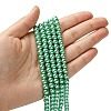 Eco-Friendly Dyed Glass Pearl Beads Strands HY-A008-6mm-RB014-4