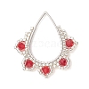 MIYUKI Delica Glass Seed Beaded Pendants PALLOY-MZ01243-2
