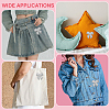 15Pcs Rhinestone Embroider Self-adhesion Thread Iron on/Sew On Patches PATC-ME0001-41A-5