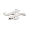 Non-Tarnish 201 Stainless Steel Pendants STAS-L244-04H-P-3