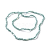 Electroplate Glass Beads Strands GLAA-E036-03-M-4