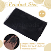 2 Yards Fireworks Pattern Polyester Gauze Fabric DIY-WH0308-944A-2