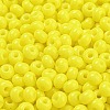 Imitation Jade 3/0 Glass Seed Beads SEED-Z001-A-B17-3