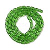 Transparent Glass Beads Strands GLAA-Z018-C17-2