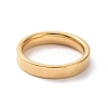 201 Stainless Steel Plain Band Ring for Women RJEW-I089-50B-G-2