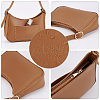 DIY Imitation Leather Women's Underarm Bag Kits DIY-WH0387-26-3