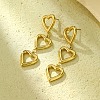 304 Stainless Steel Stud Earrings EJEW-S226-10G-02-1