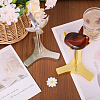 2 Sets 2 Colors Alloy & Iron Crystal Ball Holders ODIS-CA0001-27-5