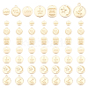 56Pcs 7 Style Rack Plating Alloy Charms FIND-PH0003-18-1