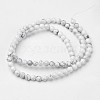 Natural Howlite Beads Strands G-D809-10-4mm-2