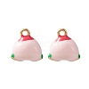 2Pcs Brass Enamel Charms KK-YW0001-91-1
