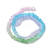 Transparent Glass Bead Strands LS-GLAA-H023-03E-3