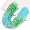 Transparent Painted Glass Beads Strands DGLA-A034-T4mm-A16-1
