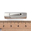 Non-Tarnish 316 Stainless Steel Bayonet Clasps STAS-K282-07A-P-3