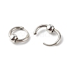 304 Stainless Steel Huggie Hoop Earrings EJEW-JE04555-01-4