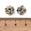 Natural Dalmatian Jasper Woven Beads GG-CBA2E9C-F05-02-3