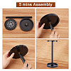 CREATCABIN Wooden Pendulum Display Stand with Tray DIY-CN0002-24-7