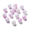 Two Tone Opaque Acrylic Beads LS-SACR-P024-01B-W04-1