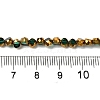 Electroplate Glass Beads Strands EGLA-P061-01B-06-4