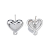 Alloy Stud Earring Findings X-PALLOY-N150-86P-1
