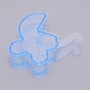 Baby Carriage Shaped Transparent Plastic Candy Boxes CON-WH0080-52A-1