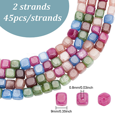 Natural Quartz Beads Strands G-WH0025-25B-1