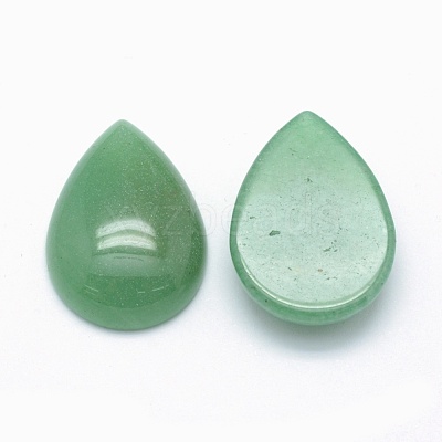 Natural Green Aventurine Cabochons G-E491-B-18-1