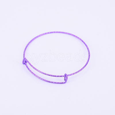 Adjustable Iron Bangle Making BJEW-TAC0004-02A-1
