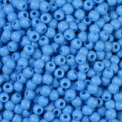 Opaque Acrylic Beads SACR-A007-01A-07-1