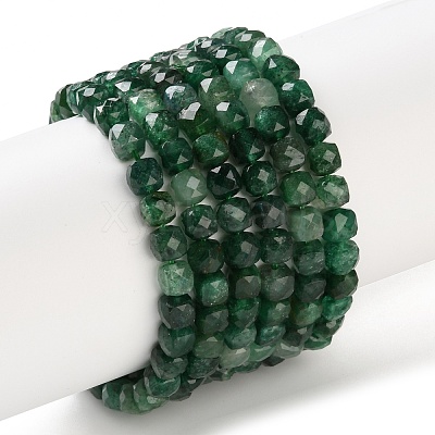 Natural Fuchsite Beads Strands GG-CBAE031-B02-1