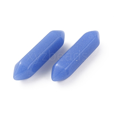Synthetic Luminous Stone Double Terminated Points FIND-WH0416-97F-1