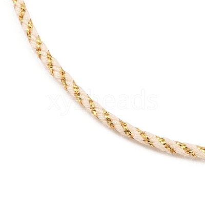 2MM Nylon Braided Cord Necklace Making MAK-A019-02G-22-1