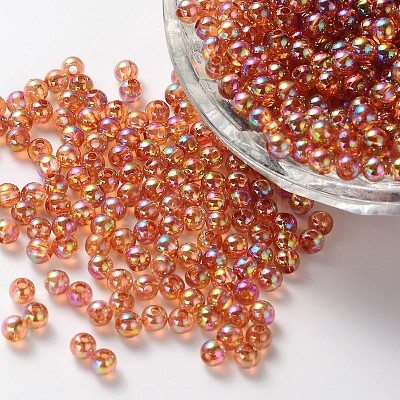Eco-Friendly Transparent Acrylic Beads LS-PL733-10-1