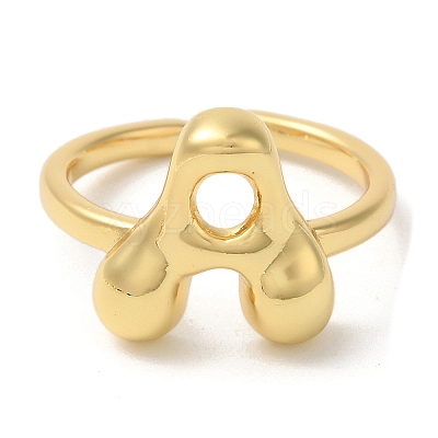 Brass Open Cuff Rings RJEW-U008-06A-G-1