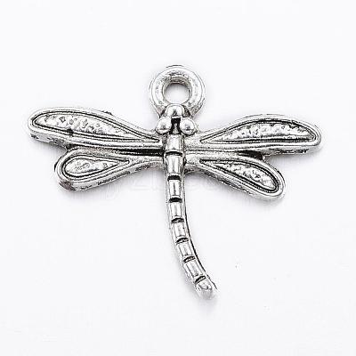 Tibetan Style Alloy Pendants TIBE-ZN3947-RS-1