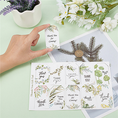5 Sheets 10 Styles Thanksgiving Day Theme Thank You Gift Tags DIY-WH0325-49-1