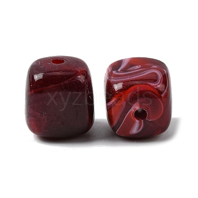 Opaque Acrylic Beads OACR-D320-01D-1