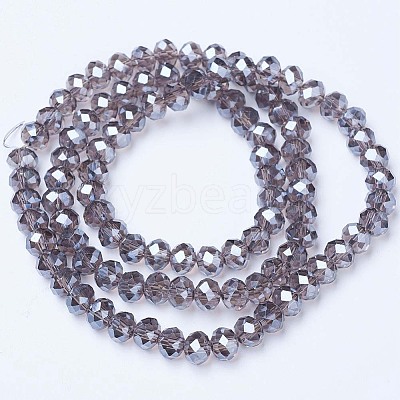 Electroplate Glass Beads Strands EGLA-A044-T3mm-A16-1