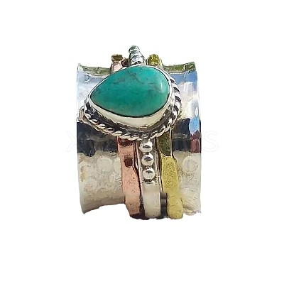 Alloy and Resin Finger Rings FS-WGDE678-02-1