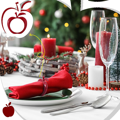 12Pcs Alloy Napkin Rings AJEW-FG0005-86A-1