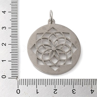Non-Tarnish 304 Stainless Steel Pendants STAS-C086-05D-P-1