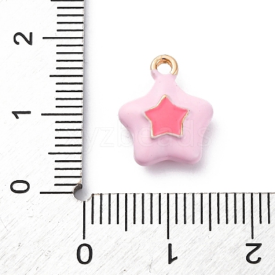 Alloy Enamel Charms ENAM-E362-08A-1